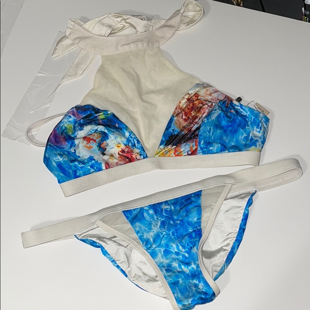 Two piece beach bunny bikini